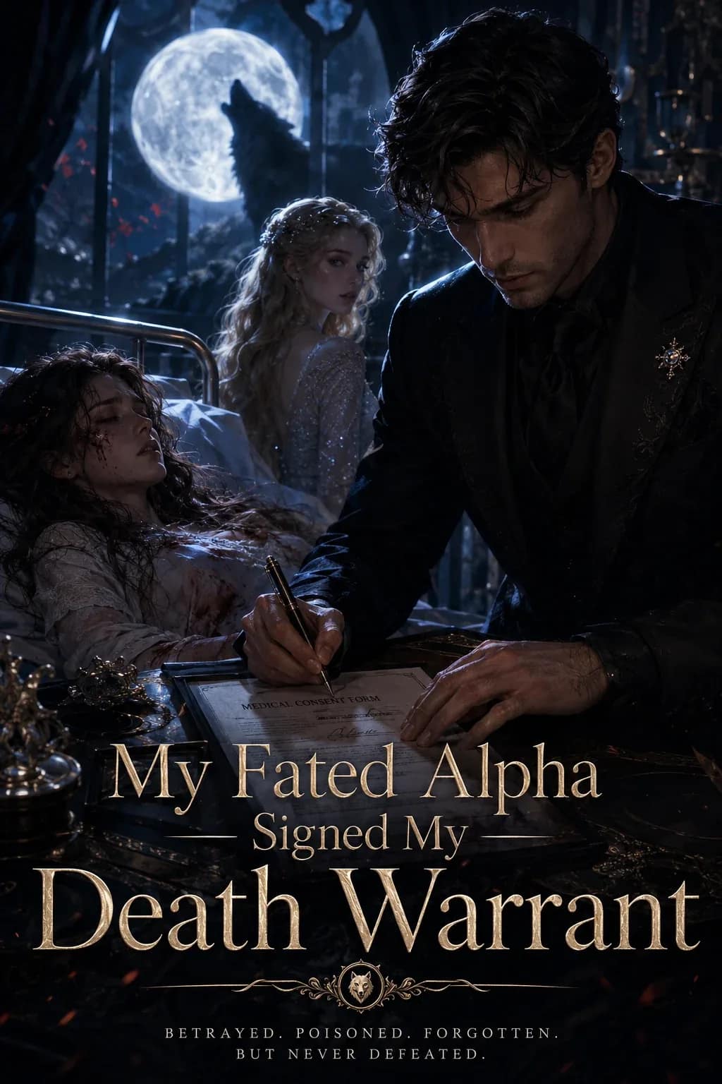 My Fated Alpha Signed My Death Warrant cover