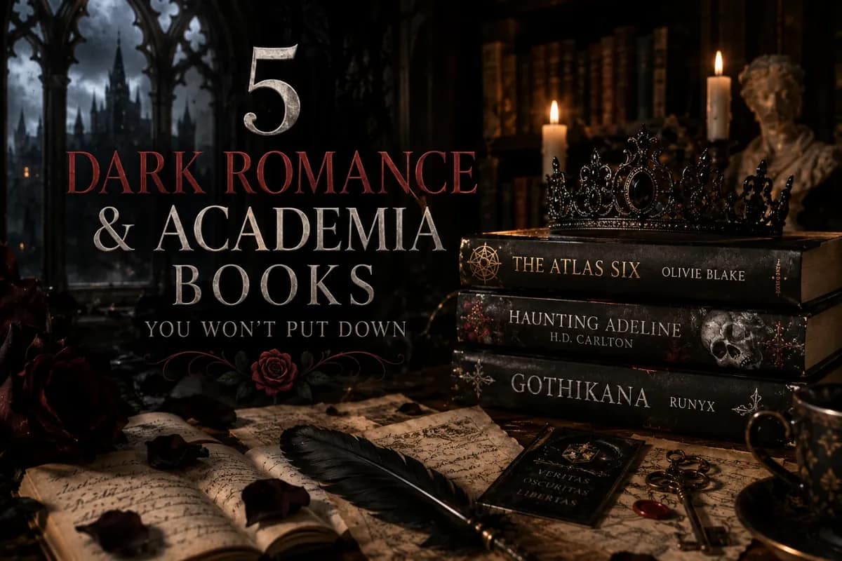 5 Dark Romance and Academia Books You Won't Put Down