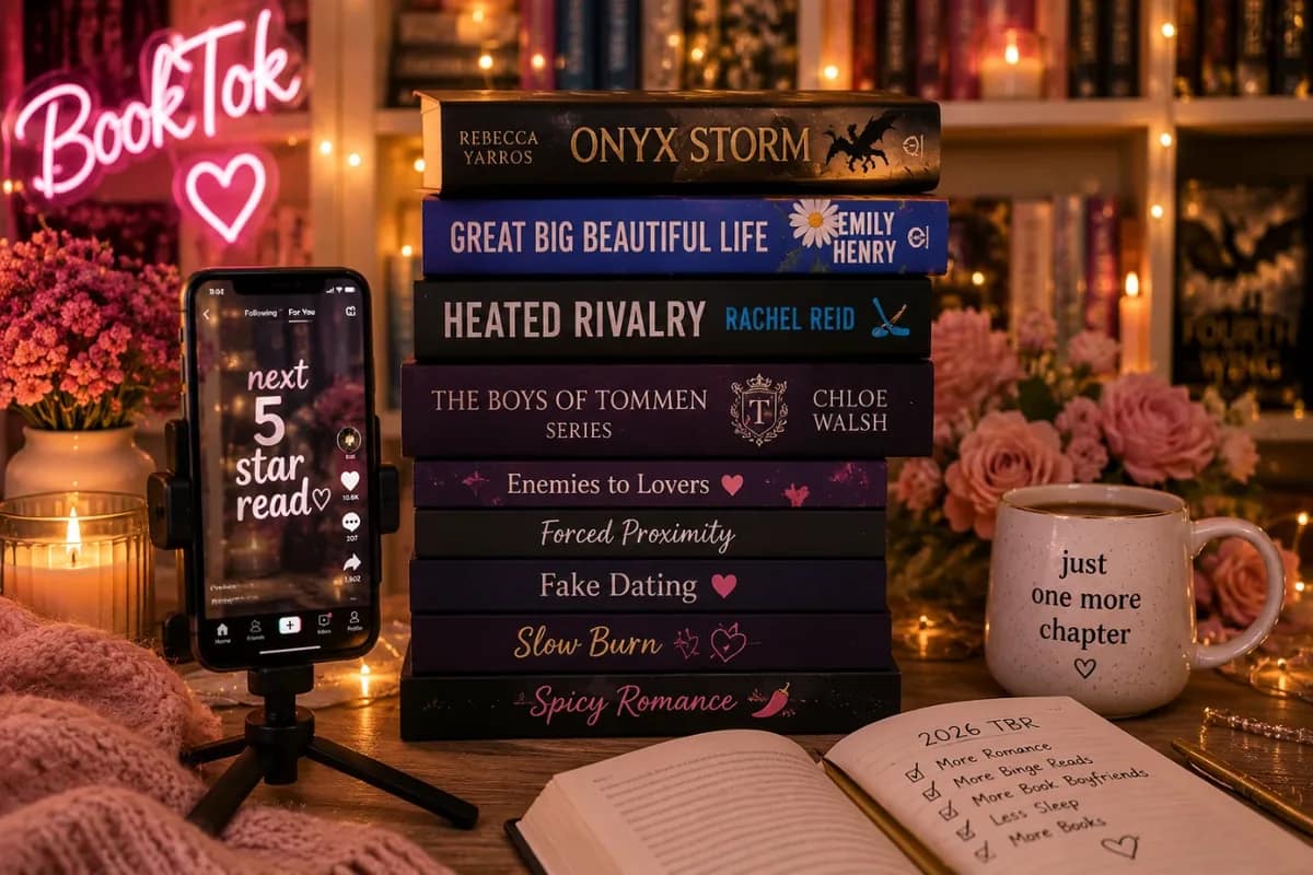 10 Viral BookTok Romance Books You Need on Your 2026 TBR List