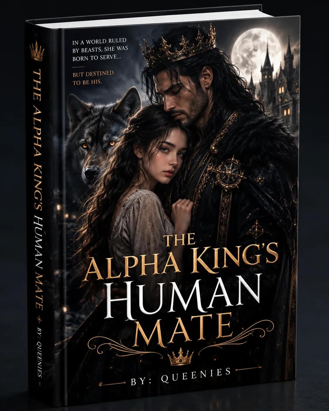 The Alpha King's Human Mate cover